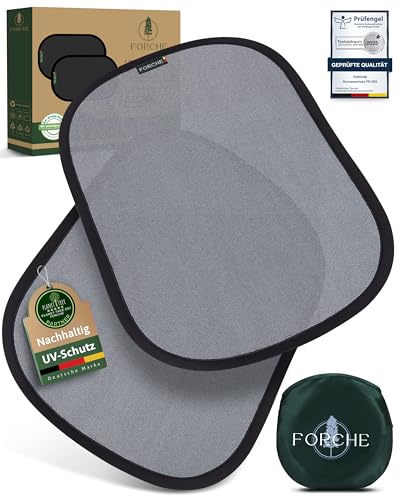 FORCHE® Auto Sonnenschutz Seitenscheibe – Sonnenblende, UV-Schutz für...