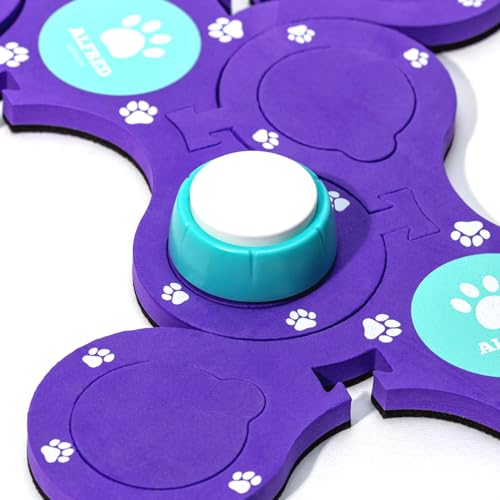 Formation pour animaux Méthode Alfred avec 8 buzzers interactifs et tapis d'éducation