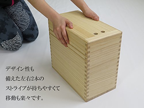 Amazon｜総桐製 米びつ 10kg用 桐まいこ 日本製｜米びつ オンライン通販