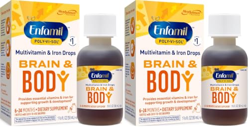 Enfamil Poly-Vi-Sol Liquid Multivitamin Supplement for babies & toddler 50ML, 2CT - image 1
