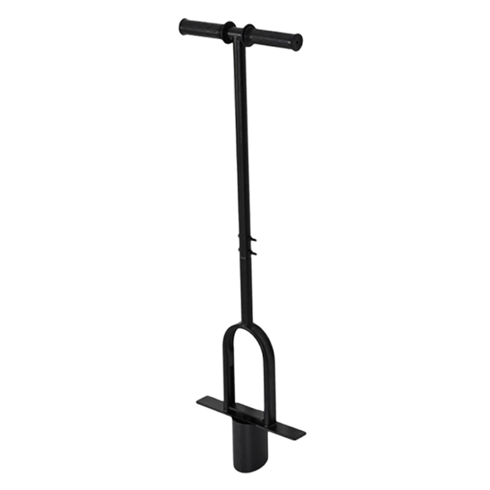 Milageto Accessoires pour planteuse de bulbes, échantillonneur de terre, outil de plantation réutilisable pour jonquilles et dahlias, transplanteur de fleurs, Canne Simple