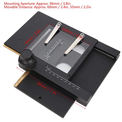 Image of Professional XY Gliding Table Manual Stage Removable for Stereo Digital Microscopes