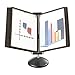 Safco Products 6175BL Desktop Reference System, Black, 20.3