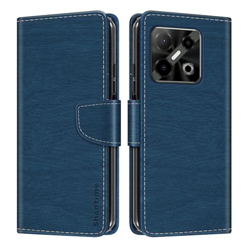 Custodia Portafoglio pelle Compatibile con Doogee Blade GT Play Cover Colorata Flip con Portacarte Chiusura Magnetica ProtettivaBlu