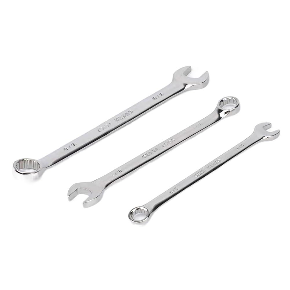 Llaves Fijas Con Carraca Llave de carraca de extremo abierto de flor de ciruelo de doble uso, llaves combinadas de 6MM-32MM, herramientas manuales de reparación de llaves combinadas Llaves Fijas ( Tam