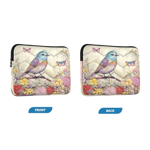 Funda para portátil Bird and Flowers 13-14 pulgadas miniatura 2