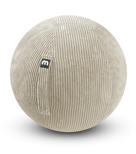 mokebo Stoff Sitzball Büro ergonomisch 'Der Sportliche', Sitzball mit...