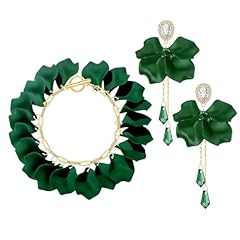Bracelets Earrings-Green
