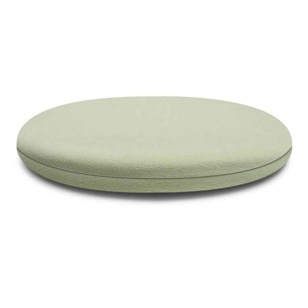Genérico Cojines para sillas: cojín Redondo de Espuma viscoelástica de 35,5 cm (14"), Antideslizante y extraíble con Cremallera Oculta, Ideal para Mayor Comodidad en sillas de Ruedas, taburetes y SIL