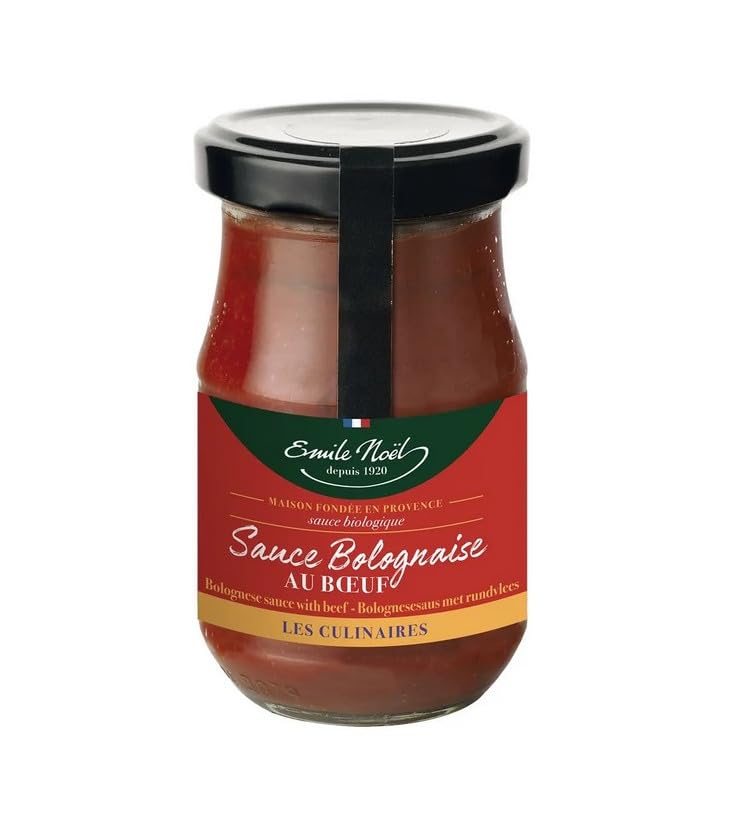 Salsa de tomate ecológica ternera boloñesa 190 g