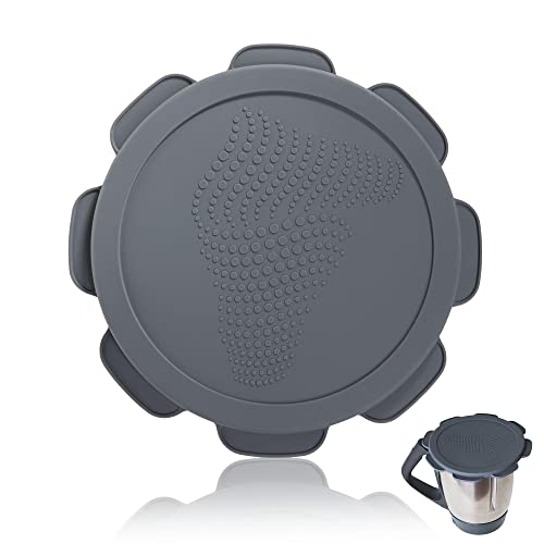 Couvercle en silicone pour mixeur Vorwerk Thermomix TM5 TM6 Protection étanche à l'eau et à l'air. Mixcover l'accessoire indispensable pour votre machine de cuisine. - Rollercoaster Grey Cover