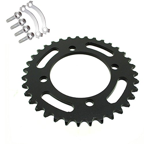Tc-Motor 420 76Mm 35 Tooth Rear Chain Sprocket For Chinese 50Cc 70Cc 90Cc 110Cc 125Cc 140Cc 150Cc 160Cc 170Cc 190Cc Pit Dirt Bike Apollo Imr Crf50 Ssr Gpx Ycf Kayo Thumpstar Taotao Coolste Lifan Yx #TOP3