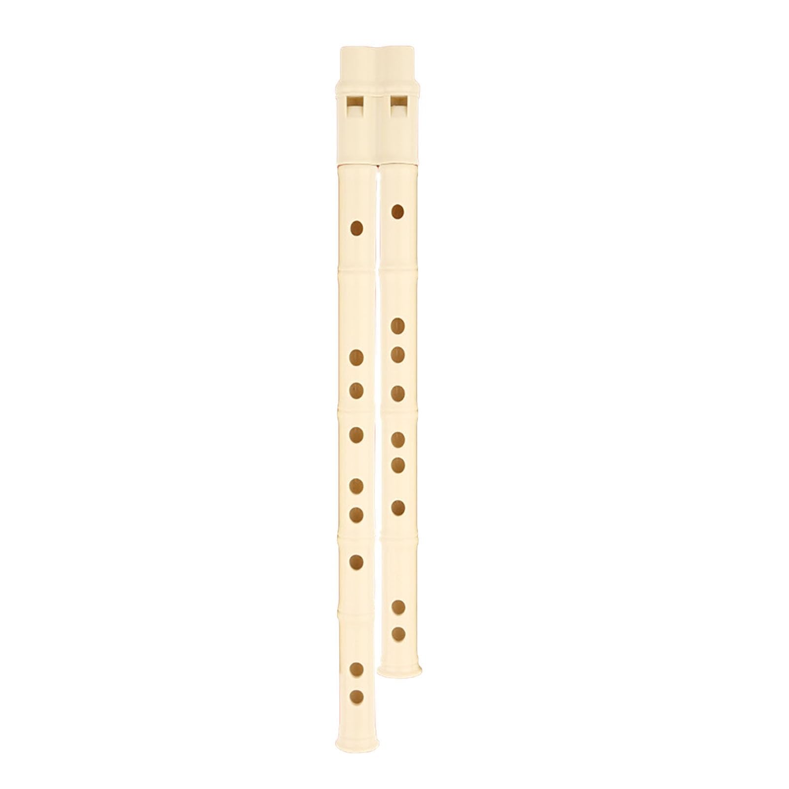 Doppio Soffio Flauto Di Bambù Flauti Per Bambini Adulti, Flauto Dolce Soprano Diteggiatura Tedesca Principiante Flauto A Becco Per Le Lezioni Di Musica Pratica A Casa(F key/G key)