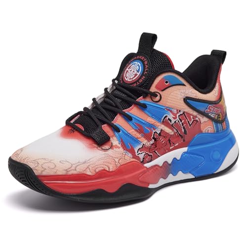 Mens Womens Basketball Shoes Fashion Sneakers Athletic Comfortable Lightweight Non Slip Outdoor Sport Shoe