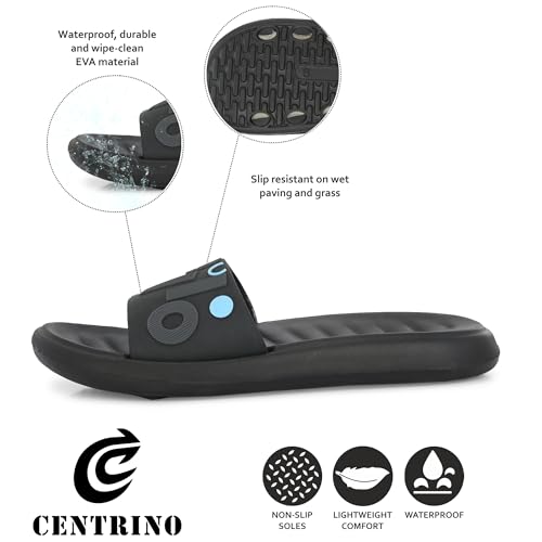 Image of Centrino Slides for Women | Comfortable & Stylish with Soft Insole | Trendy Design with Support Strap | Perfect for Spring Summer Travelling, Walking
