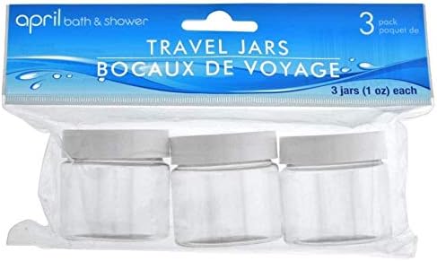 April Bath & ShowerTravel Jars (3 pc jars - 1 oz each)
