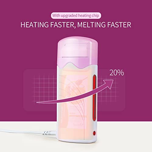 Image of Roll On Wax Warmer For Hair Removal Wax Roller Wax Heater