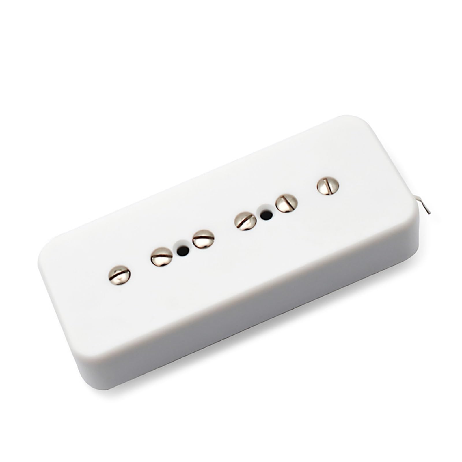 Przetworniki Gitarowe Profesjonalne Przetworniki Do Gitary Akustycznej Single Coil Kolorowe Akcesoria Do Instrumentów(White,Bridge)