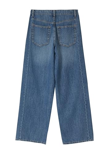 Jean large fille 170 en denim fluide et résistant 2176081 - 2