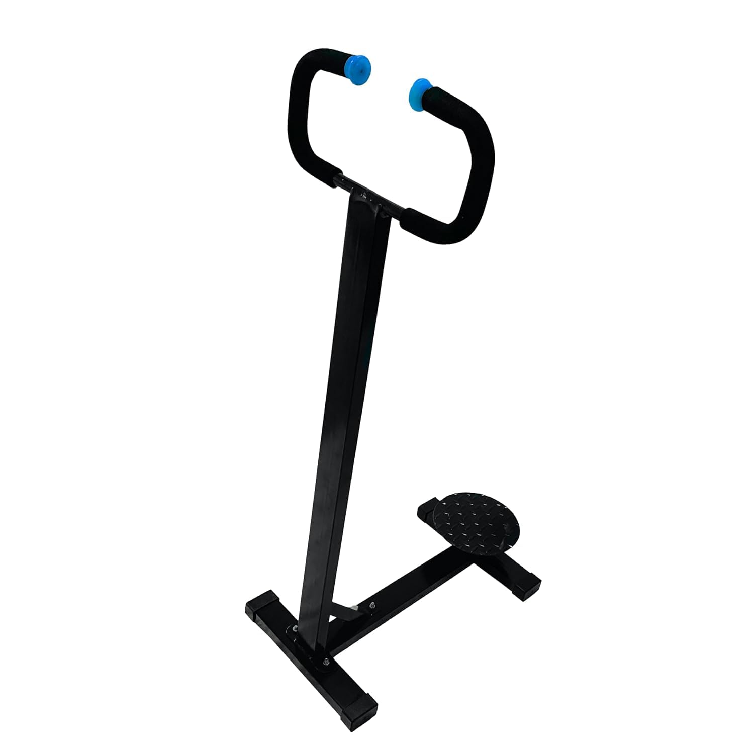 TheCriff Single Tummy Twister with Smooth U Shape Gripping for Exercise at Home Gym Heavy Duty Iron 4 feet Height 200kg Weight Capacity Tummy Twister Exercise Machine-image-47