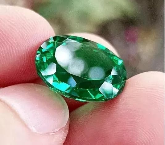 Untreated AAA Certified Flawless 9.20 Ct Natural Colombian Emerald Loose Gemstone2