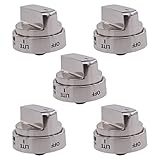 ApplianPar Oven Range Burner Control Knob Assembly AEZ73453509 for LG Kenmore Stove Switch Replaces AEZ72909008 AP5669773 2347547 PS7321756 5Pcs