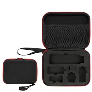 Verilux Black Carrying Case For Dji Osmo Pocket 3 Camera,Dji Camera Storage Bag With Hand Strap,Travel Accessories Case,No Camera-Polyurethane