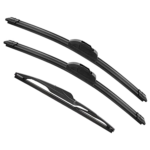 Emithsun Windshield Wiper Blades With Rear Wiper Blades Set Replacement For Jeep Grand Cherokee 2014-2022,That Meet Oem Quality Easy Diy Install 22"+21"+11"(Set Of 3) #TOP11