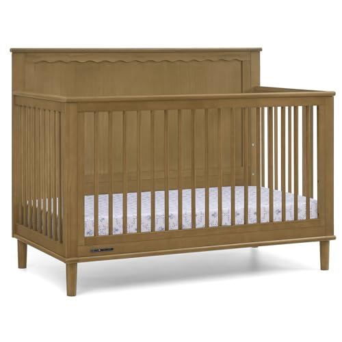 Image of Delta Children Penelope 6-in-1 Convertible Crib - Greenguard Gold Certified, Acorn