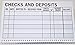 Giant Easy to Read Checkbook Register