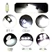 Neferta 42 PCS Car Interior LED Light Combination Set, T10 31 mm 36 mm 41 mm Reading Light License Plate Light, Wide Angle Super Bright Lighting Plug and Play Bulb, Universal for Cars (White)