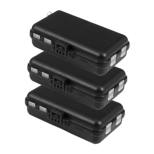 ifundom 3Pcs Bait Storage Box Durable Fishing Bait Organizer with Compartments Compact and Portable Tackle Cases for Easy Fishing Access
