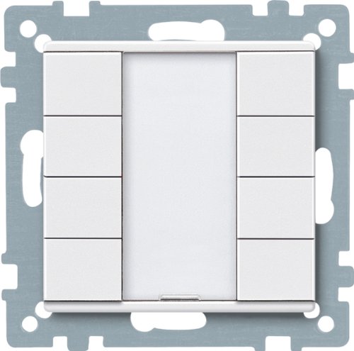 Preisvergleich Produktbild Merten,8319053,627819 AA8Taster 4fachplus, polarweiß, SystemM