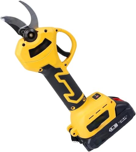 Image of 36 V Cordless Pruning Shears 2 PCS Backup Rechargeable 2Ah Lithium Battery Powered 25 mm Pruner Cutting Diameter Gardening Secateurs for Fruit Tree Hedge Branch Cutting size 1 inch