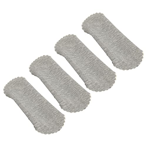 Salvaslip de Tela de Grafeno, 4 Piezas, Transpirables, a Prueba de Fugas, Lavables, Reutilizables, Salvaslip de Tela, Almohadillas Sanitarias de Grafeno para Mujer (S)