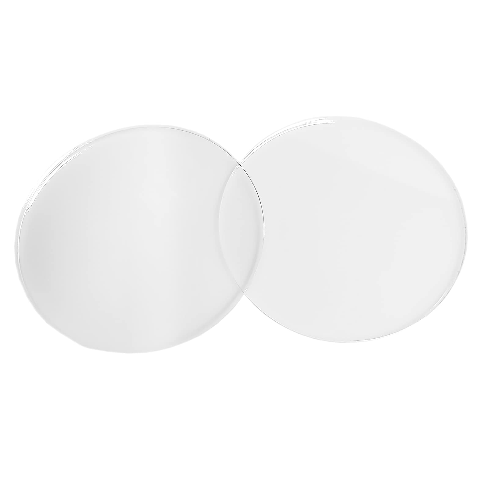 Display Stands Transparent Set Of 2 Acrylic Ganaching Plates For Cake Decoration - Catering, Cake Decoration, Bakery, Kitchen (Ds11/) (4 Inch)
