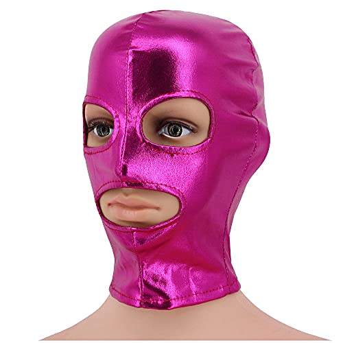 Image of Metallic Cycling Face Neck Mask Hat Ultra Balaclava Hood