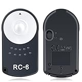 Digital Camera Remote Replacement for Canon Nikon Sony Camera RC-6