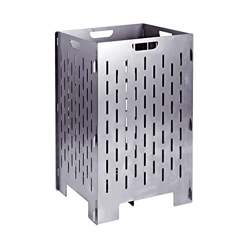 Yard Tuff YTF-202036BC 20 X 20 X 36 Inch Heavy Gauge Steel Outdoor Burn Cage W/ Lid And Vent Holes thumb #1