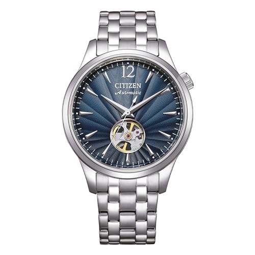 CITIZEN NH9131-73A Automatic Men's Watch, Blue Mechanical Steel