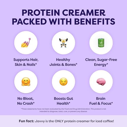 Sweet Cream Protein Coffee Creamer - Grass Fed Pasture Raised Collagen - Hair, Skin & Nail Support, Energy-Boosting MCTs, Keto Friendly, Lactose Free & Gluten Free, No Added Sugar, 11g of Protein — view 5