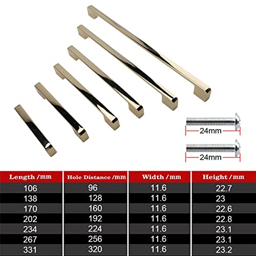 Boutons cuisine dorés AB29-1 pour transformer vos meubles et placards