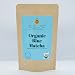 Zi Chun Teas - USDA Organic Butterfly Pea Flower Powder from Thailand, Blue Matcha - Vibrant Blue Color Changing. Ideal for Cocktails, Cooking, Food Coloring - Concentrated - 1.76 Ounce