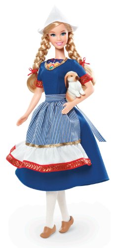Muñeca Barbie Collector Dolls of The World Holanda miniatura 2