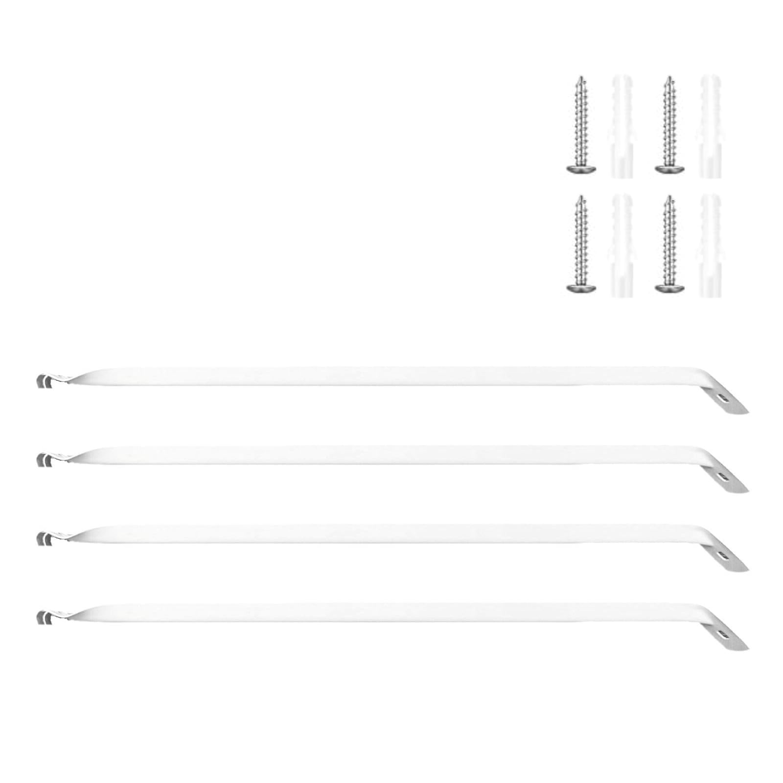 Msioytog Multicolor 4Pcs Shelf Reinforcement Brackets Professional Rustproof Coating Shelf Brackets Reinforced Frame Rusts Resistant