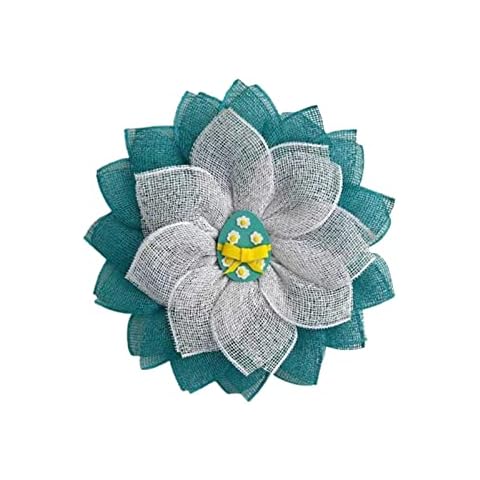 Wildflower Door Hanging Basket Wreath, Pink Berry Wildflower Door Hanger Basket Wreath Front Door Spring Welcome Sign Porch Farm Mother's Day Holiday Decoration Cover