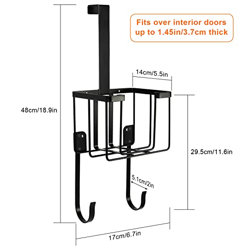 image for ORLESS Over The Door/Wall Mount Ironing Board Hanger, Laundry Room Iro