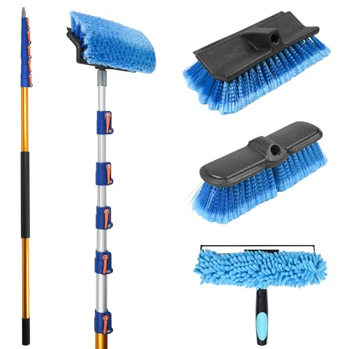 SHINMING 36 FT Exterior House Cleaning Brush Set...