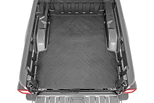 Rough Country Truck Bed Mat for Jeep Gladiator JT (2020-2025) – Fits 5' Bed, Tear-Resistant Heavy-Duty Rubber, Non-Slip Protection - Thumbnail 3