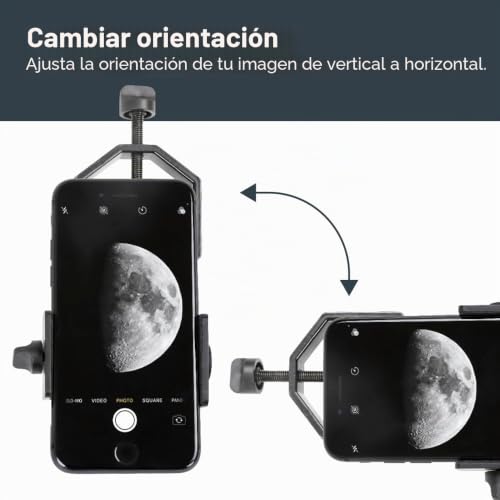 Adaptador Celestron 81035 universal de smartphone para microscopios y lupas 6